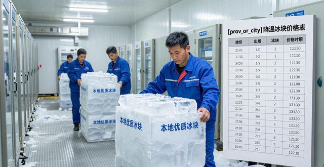 深圳南山区降温冰块多少钱一吨？本地制冰厂报价来了