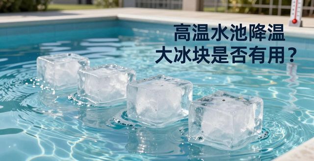 深圳南山区高温水池降温大冰块，到底管不管用？