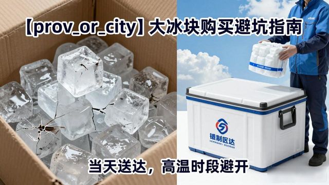 深圳南山区大冰块购买避坑指南